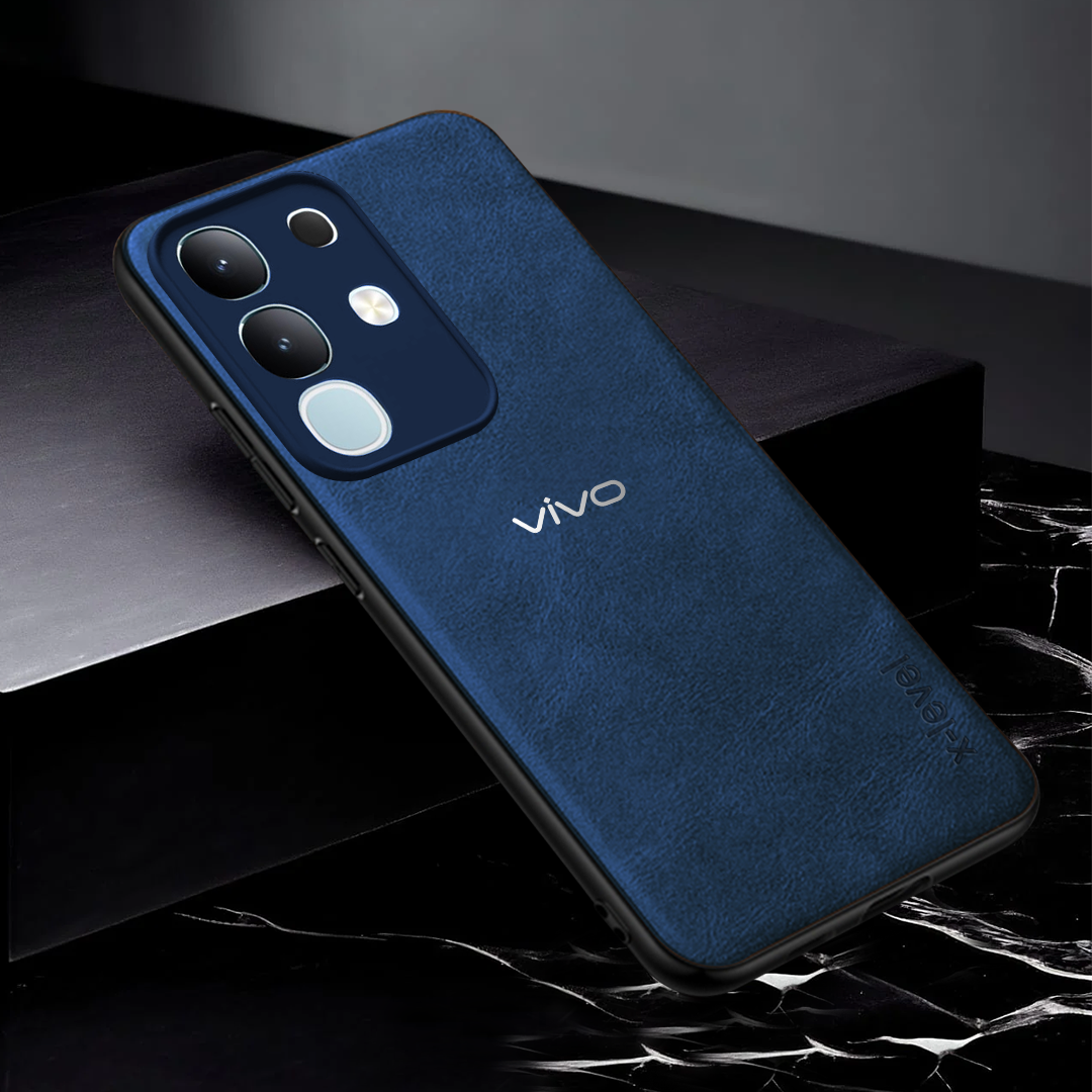 VIVO T4 X 5G VINTAGE PU LEATHER PROTECTIVE BACK CASE
