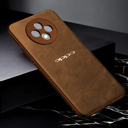 OPPO F27 PRO PLUS 5G VINTAGE PU LEATHER PROTECTIVE BACK CASE