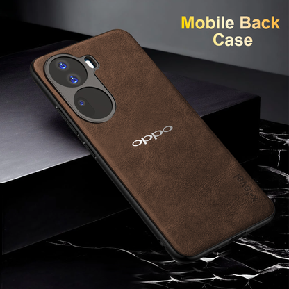 OPPO RENO 11 5G VINTAGE PU LEATHER PROTECTIVE BACK CASE