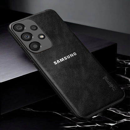 Galaxy A33 5G VINTAGE PU LEATHER PROTECTIVE BACK CASE
