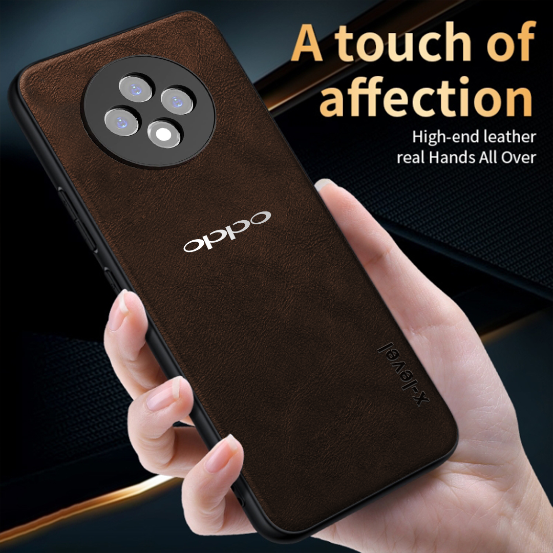 OPPO F27 PRO PLUS 5G VINTAGE PU LEATHER PROTECTIVE BACK CASE