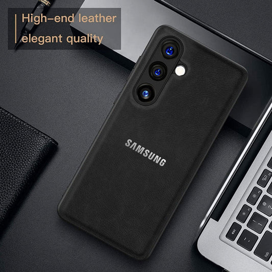 SAMSUNG Galaxy A25 5G VINTAGE PU LEATHER PROTECTIVE BACK CASE