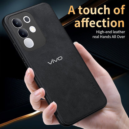 VIVO Y31 PRO 5G VINTAGE PU LEATHER PROTECTIVE BACK CASE