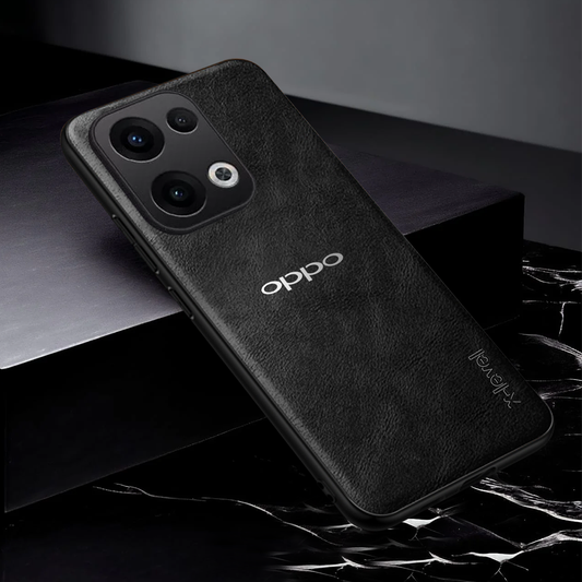OPPO RENO 13 5G VINTAGE PU LEATHER PROTECTIVE BACK CASE