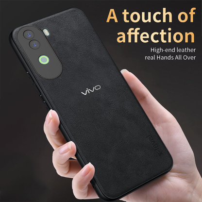 VIVO V40E 5G VINTAGE PU LEATHER PROTECTIVE BACK CASE