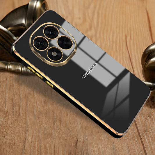 OPPO F29 PRO 5G ULTRA-SHINE GOLD ELECTROPLATED LUXURIOUS BACK CASE WITH CAMERA PROTECTION