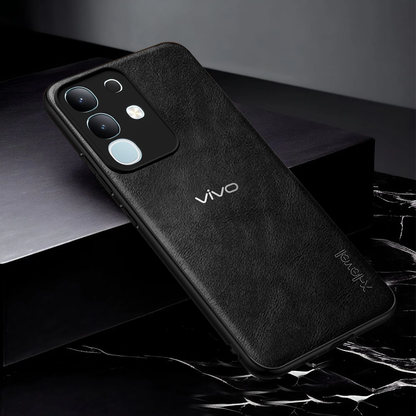 VIVO T4 X 5G VINTAGE PU LEATHER PROTECTIVE BACK CASE