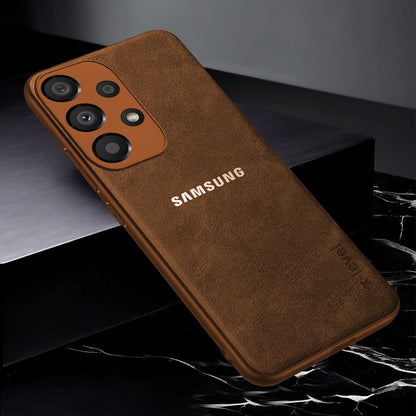 Galaxy A73 5G VINTAGE PU LEATHER PROTECTIVE BACK CASE