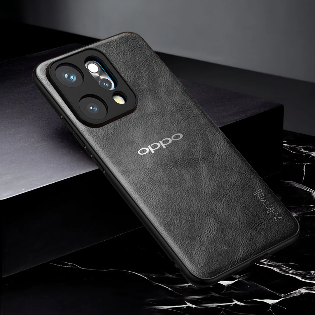 OPPO RENO 14 5G VINTAGE PU LEATHER PROTECTIVE BACK CASE
