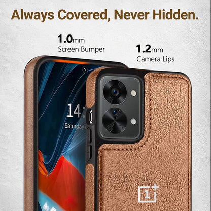 ONE PLUS 2T 5G HIGH QUALITY LEATHER PROTECTIVE BACK CASE