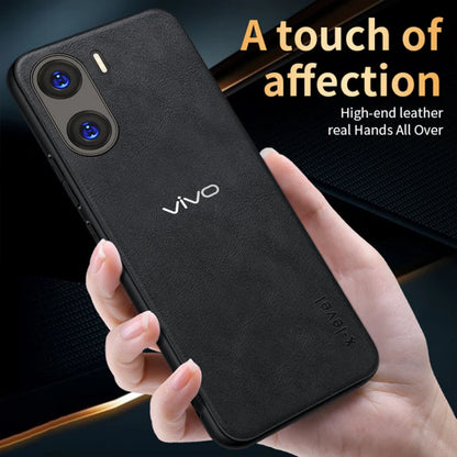 VIVO V29E 5G VINTAGE PU LEATHER PROTECTIVE BACK CASE