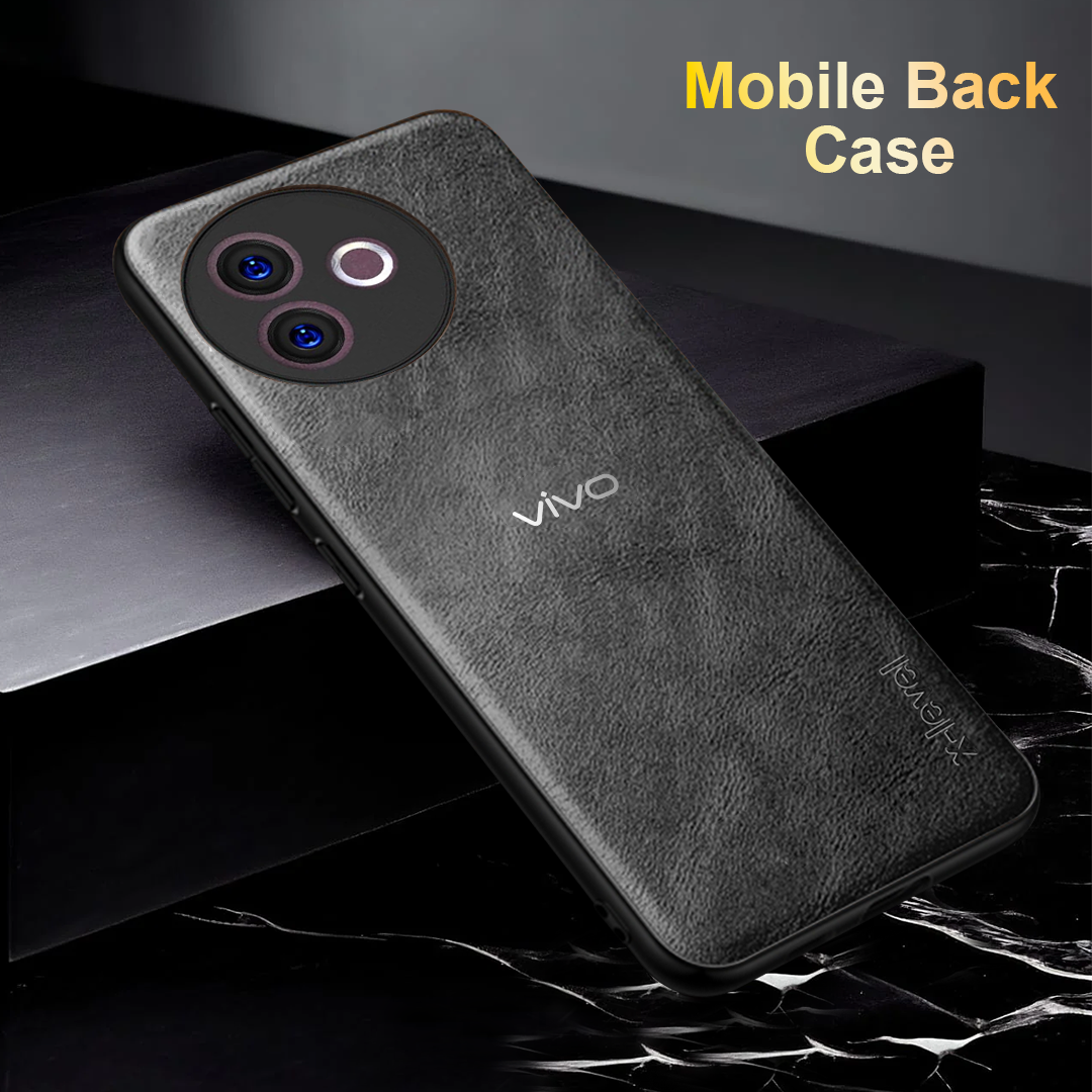 VIVO Y39 5G VINTAGE PU LEATHER PROTECTIVE BACK CASE