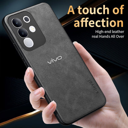VIVO Y31 PRO 5G VINTAGE PU LEATHER PROTECTIVE BACK CASE