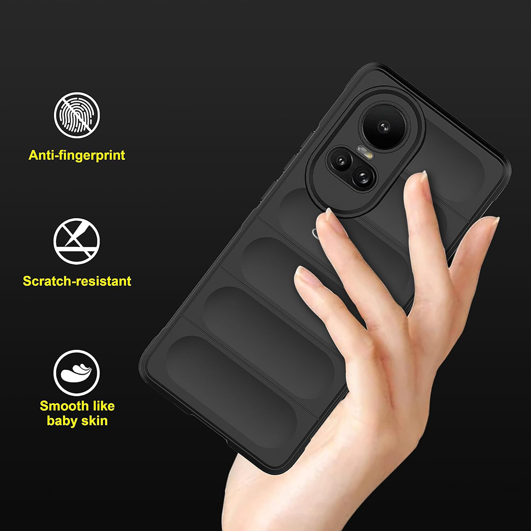 OPPO RENO 10 / 10 PRO 5G SHOCKPROOF COQUE BUMPER BACK CASE WITH LOGO