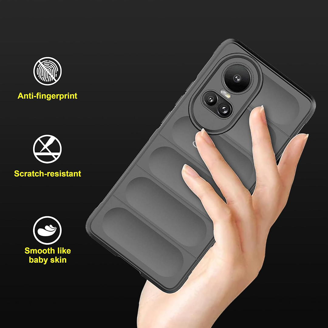 OPPO RENO 10 / 10 PRO 5G SHOCKPROOF COQUE BUMPER BACK CASE WITH LOGO