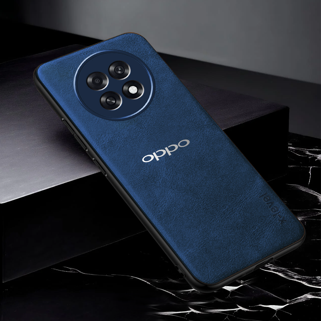 OPPO F31 PRO PLUS PU LEATHER PROTECTIVE BACK CASE WITH CAMERA PROTECTION