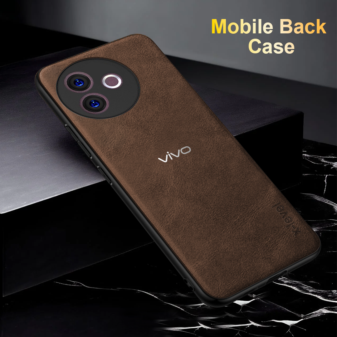 VIVO Y39 5G VINTAGE PU LEATHER PROTECTIVE BACK CASE