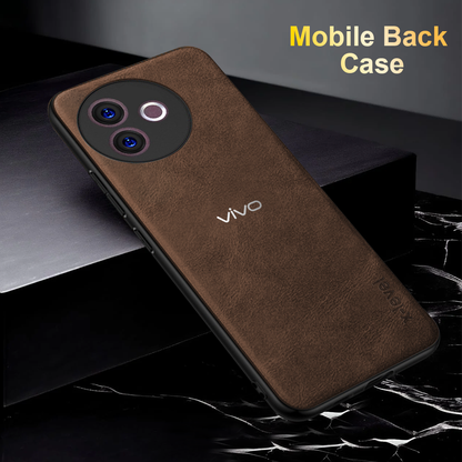 VIVO Y39 5G VINTAGE PU LEATHER PROTECTIVE BACK CASE