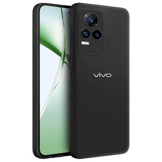 VIVO Y73 5G Liquid Silicone Velvet-Touch Silk Finish Protective Back Case