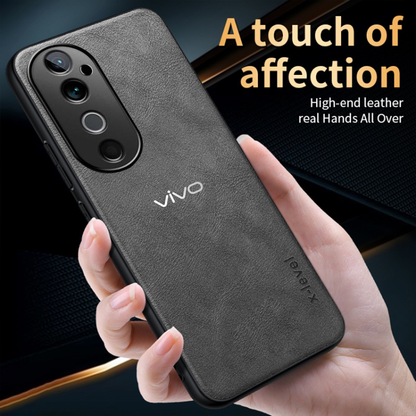 VIVO V40 5G VINTAGE PU LEATHER PROTECTIVE BACK CASE
