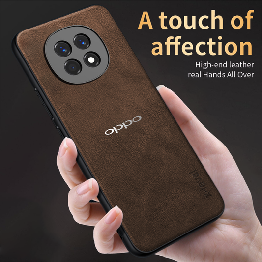 OPPO F29 5G VINTAGE PU LEATHER PROTECTIVE BACK CASE