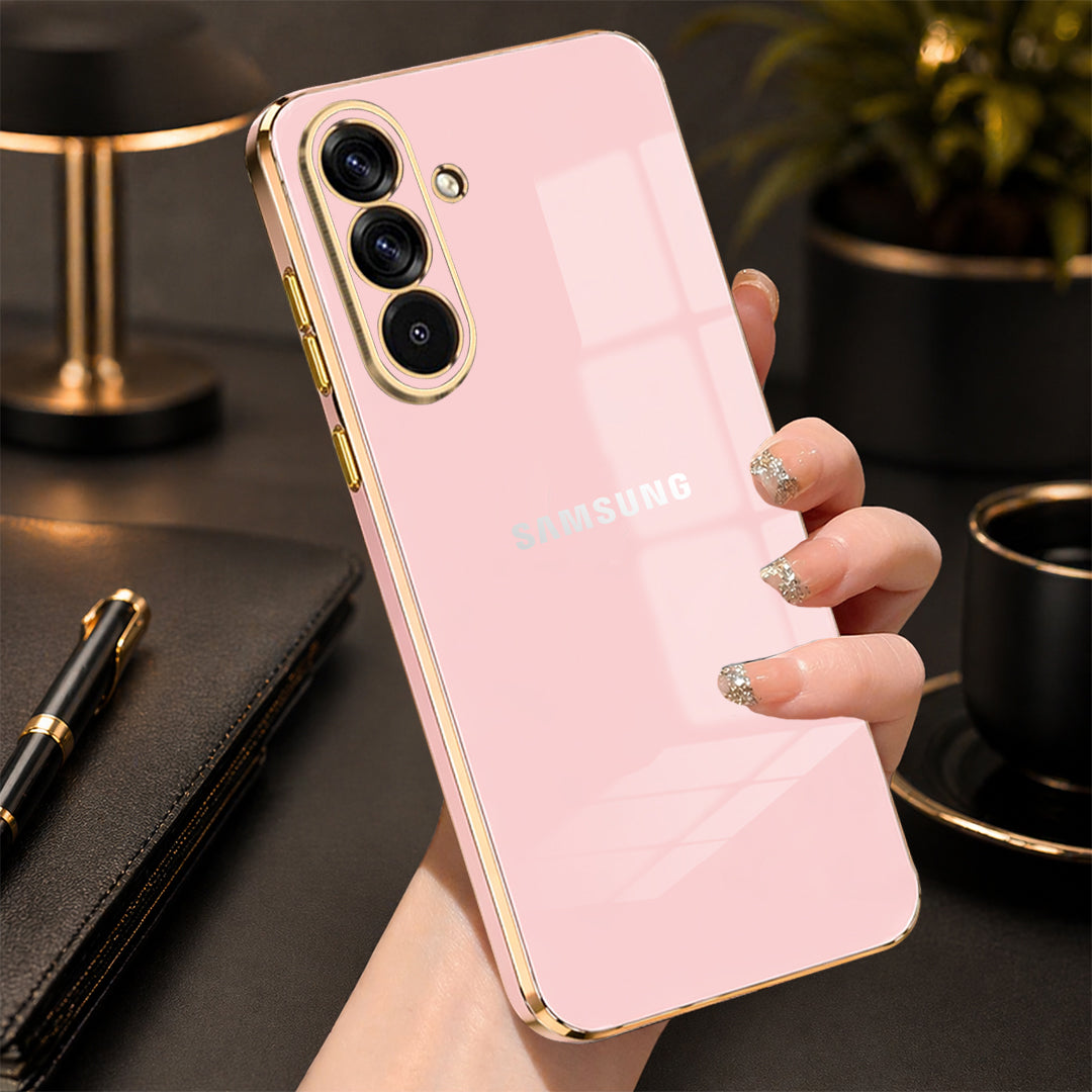 SAMSUNG GALAXY A56 5G ULTRA-SHINE LUXURIOUS BACK CASE WITH CAMERA PROTECTION