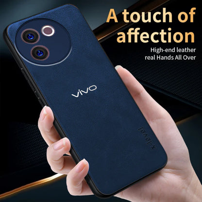 VIVO V30E 5G VINTAGE PU LEATHER PROTECTIVE BACK CASE