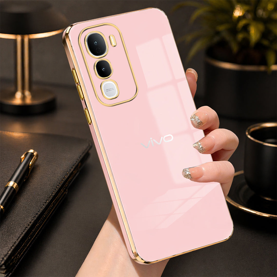 VIVO Y400 5G ULTRA-SHINE LUXURIOUS BACK CASE WITH CAMERA PROTECTION