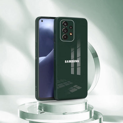 Galaxy A33 5G Luxurious Glass Case With Camera Protection Back Cover