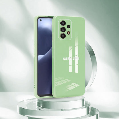 Galaxy A33 5G Luxurious Glass Case With Camera Protection Back Cover