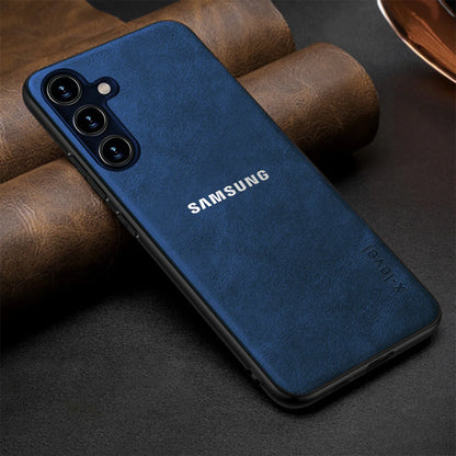 SAMSUNG GALAXY A55 5G VINTAGE PU LEATHER PROTECTIVE BACK CASE