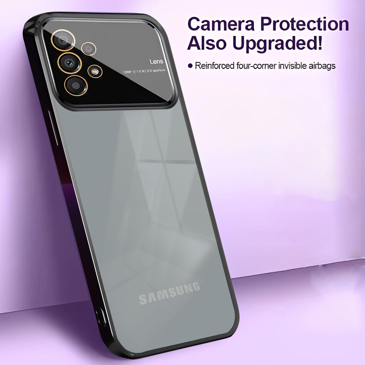 Galaxy A53 5G Ultra Thin Camera & Lens Guard Protection Soft Clear Back Case