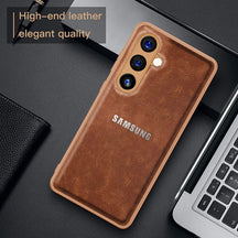 Galaxy A54 5G VINTAGE PU LEATHER PROTECTIVE BACK CASE