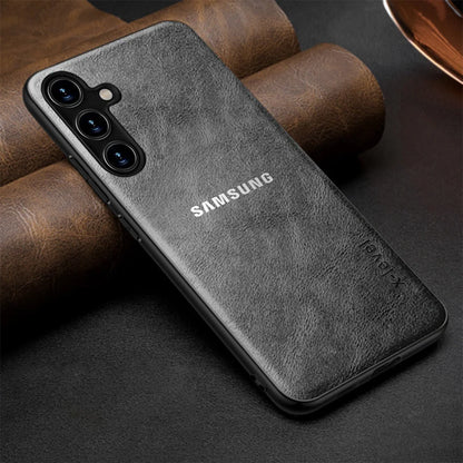SAMSUNG GALAXY A55 5G VINTAGE PU LEATHER PROTECTIVE BACK CASE
