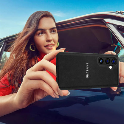 SAMSUNG GALAXY A55 5G VINTAGE PU LEATHER PROTECTIVE BACK CASE