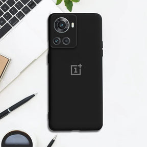 OnePlus 10R Liquid Silicone Velvet-Touch Silk Finish Protective Back Case