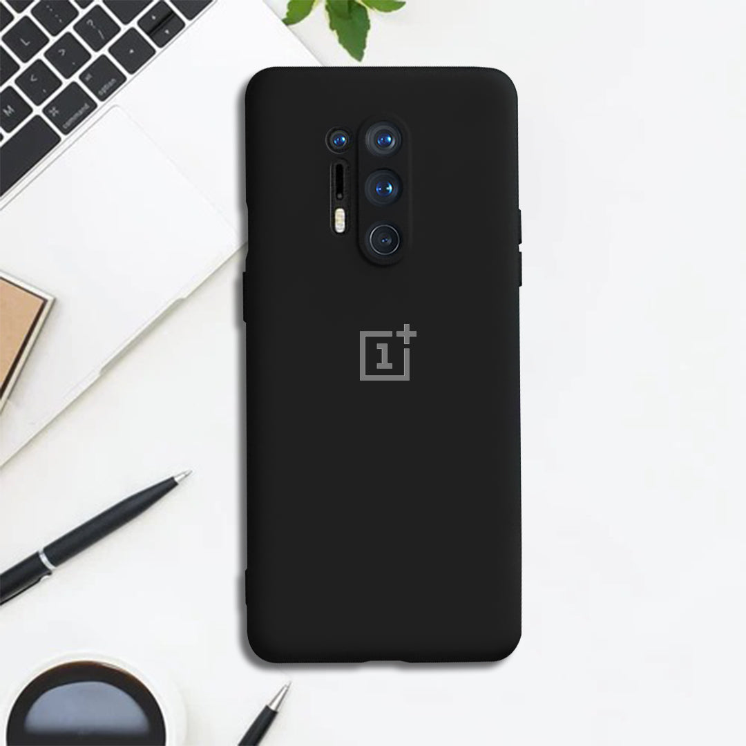 OnePlus 8 PRO Liquid Silicone Velvet-Touch Silk Finish Protective Back Case