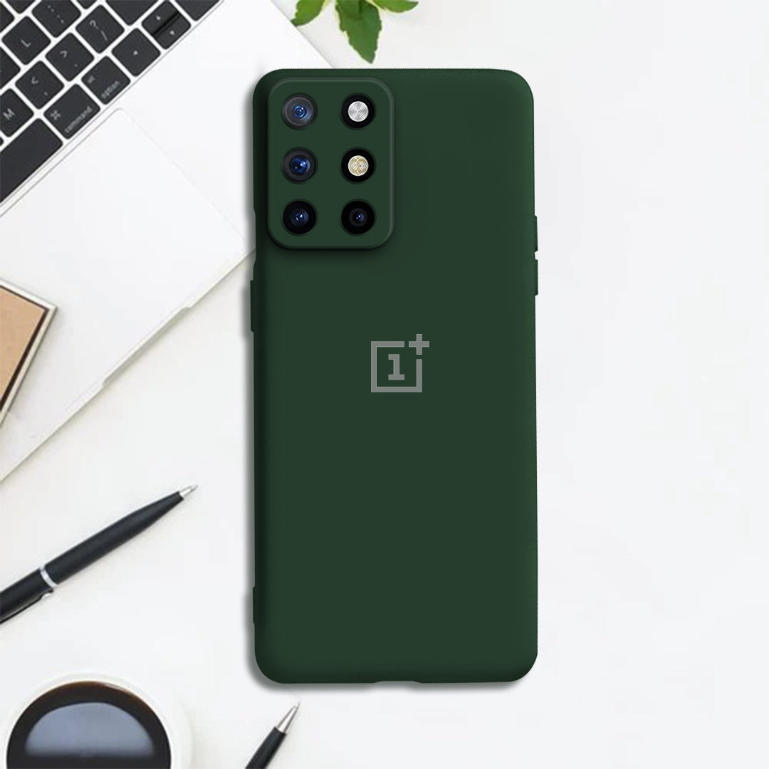 OnePlus 9R 5G Liquid Silicone Velvet-Touch Silk Finish Protective Back Case