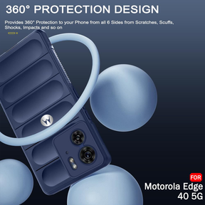 MOTOROLA EDGE40 5G The Puffer Edition Soft Material Down Jacket Phone Case