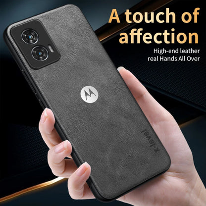 MOTROLA EDGE 50 FUSION 5G VINTAGE PU LEATHER PROTECTIVE BACK CASE