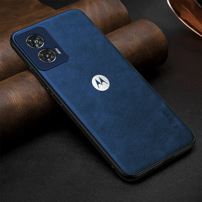 MOTROLA EDGE 50 FUSION 5G VINTAGE PU LEATHER PROTECTIVE BACK CASE