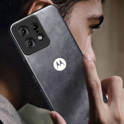 MOTOROLA EDGE 50 PRO 5G VINTAGE PU LEATHER PROTECTIVE BACK CASE