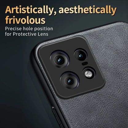 MOTOROLA EDGE 50 PRO 5G VINTAGE PU LEATHER PROTECTIVE BACK CASE