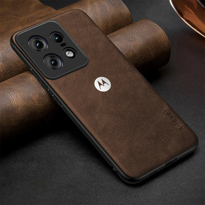 MOTOROLA EDGE 50 PRO 5G VINTAGE PU LEATHER PROTECTIVE BACK CASE