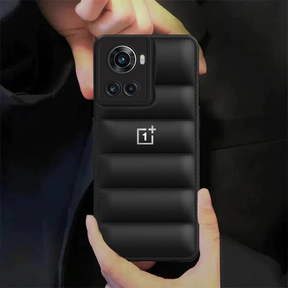 ONE PLUS 10R 5G THE PUFFER EDITION SOFT MATERIAL DOWN JACKET PHONE CASE