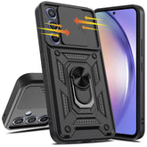 GALAXY A55 5G ARMOR MILITARY-GRADE CASE WITH SLIDING CAMERA COVER & 360 KICKSTAND