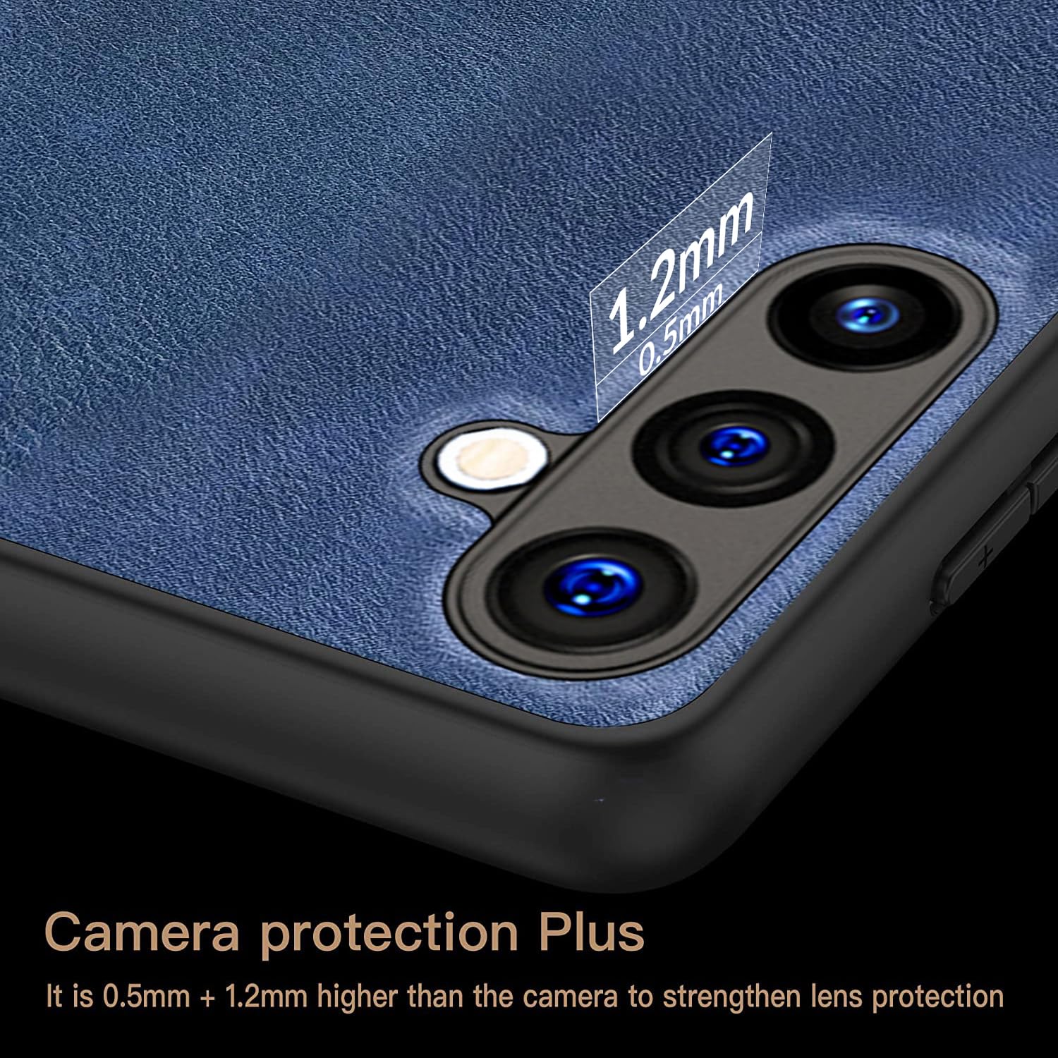 Galaxy A54 5G VINTAGE PU LEATHER PROTECTIVE BACK CASE
