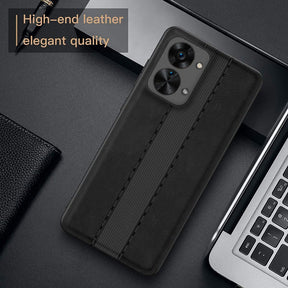 OnePlus Nord 2T 5G VINTAGE LEATHER BACK STITCHED PROTECTIVE BACK CASE