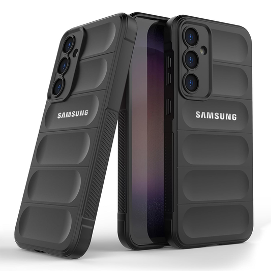 SAMSUNG GALAXY A35  5G SHOCKPROOF COQUE BUMPER BACK CASE WITH LOGO