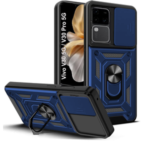 VIVO V30 PRO 5G ARMOR MILITARY-GRADE CASE WITH SLIDING CAMERA COVER & 360 KICKSTAND